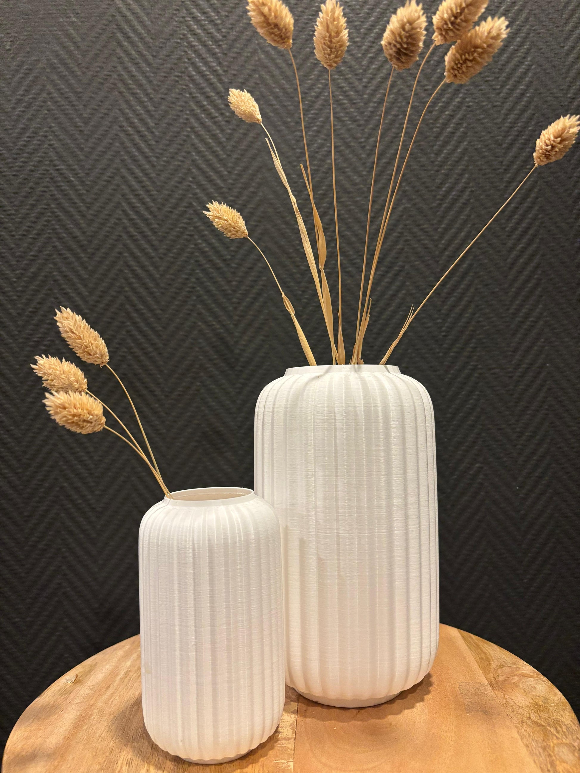 Designvase Set für Trockenblumen, 3D-gedruckt von BenDeSei